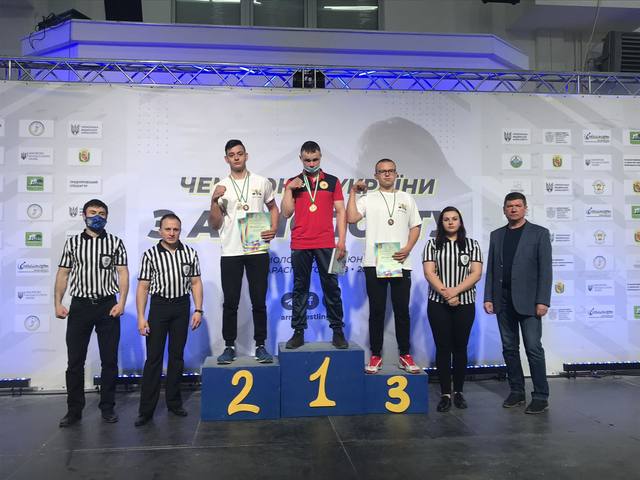 На чемпіонаті України з армспорту рівнянин виборов «золото»
