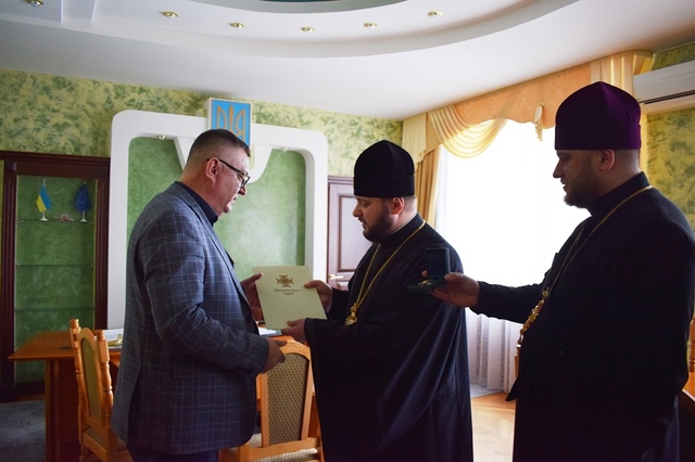 Сергія Свисталюка нагородили Орденом святого рівноапостольного князя Володимира III ступеня