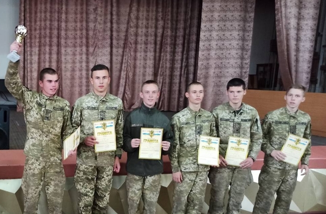 Команда Острозького військового ліцею здобула призове місце на всеукраїнських змаганнях