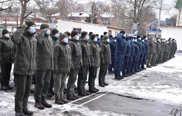 У військовій частині 3055 Національної гвардії України відзначають річницю з часу створення