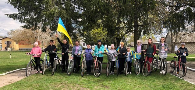Міжнародний флешмоб «30 днів на велосипеді» цьогоріч присвятили перемозі України 