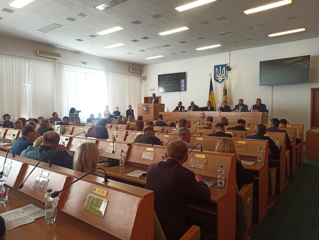 Розпочала роботу 14-а сесія Рівненської обласної ради 8 скликання