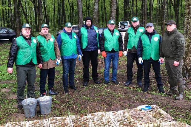 Понад 3 тисячі саджанців молодого лісу висадили на Костопільщині