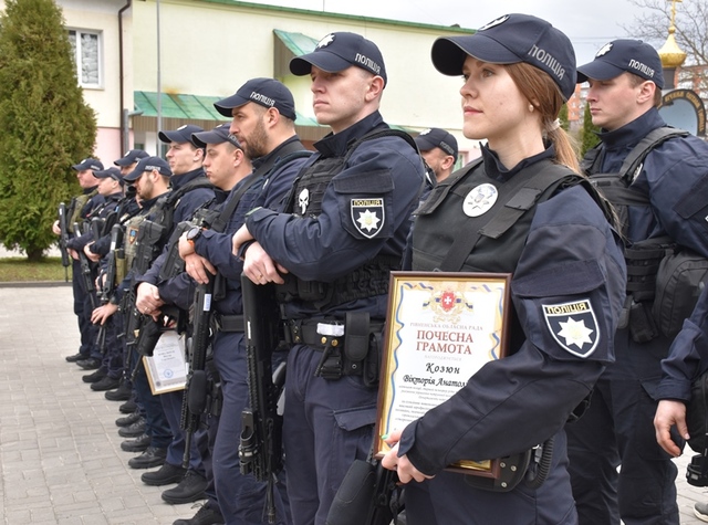 Патрульна поліція Рівненщини відзначає сьому річницю створення