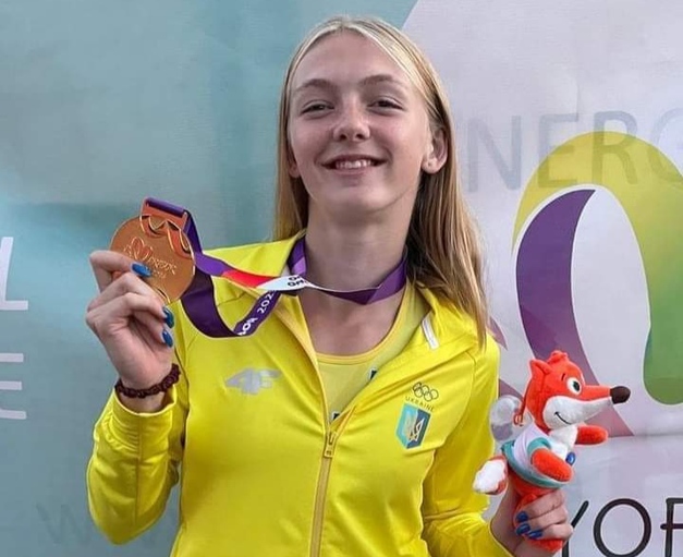 Юна рівнянка виборола перше золото для збірної України на XVІI літньому Європейському юнацькому олімпійському фестивалі