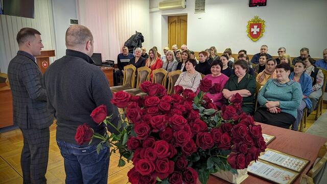 Голова обласної ради привітав колектив комунального підприємства з професійним святом