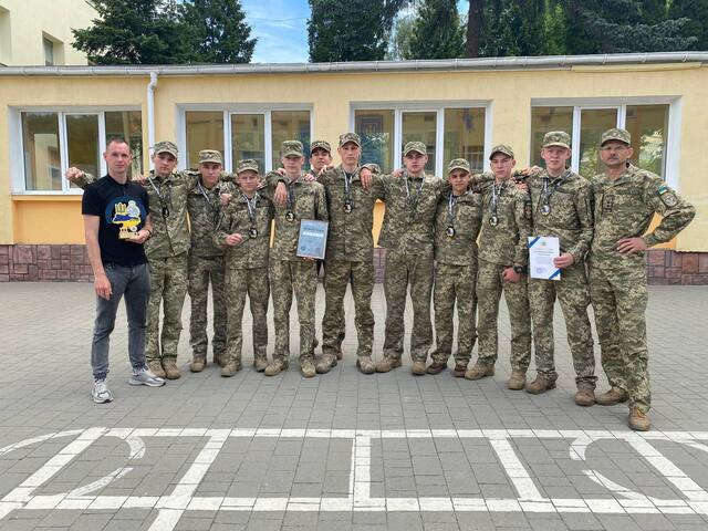 Команда Острозького військового ліцею здобула призове місце на всеукраїнських змаганнях 