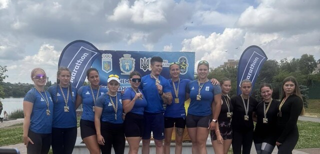 Рівненські веслувальники вибороли низку медалей на чемпіонаті України