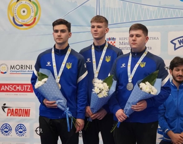 Друга срібна нагорода чемпіонату Європи зі стрільби кульової - знову у спортсмена з Рівненщини