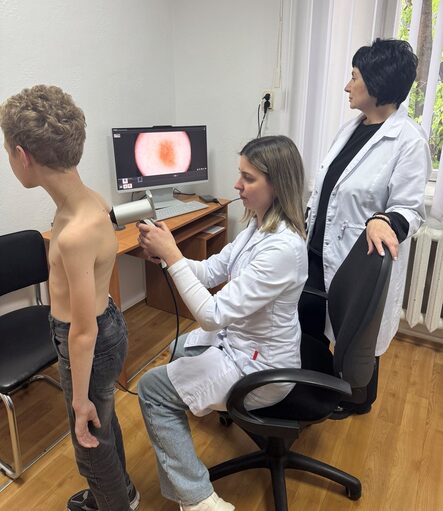 У обласному шкірвендиспансері встановили надсучасну систему для діагностики шкіри