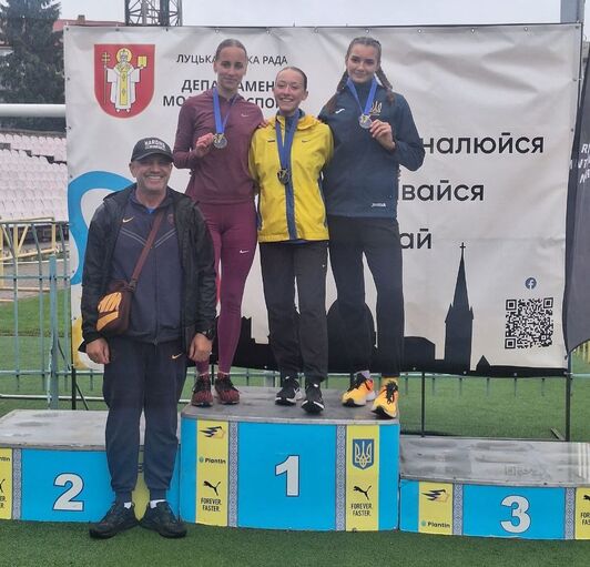 Рівненщина отримала золото на чемпіонаті України з легкої атлетики