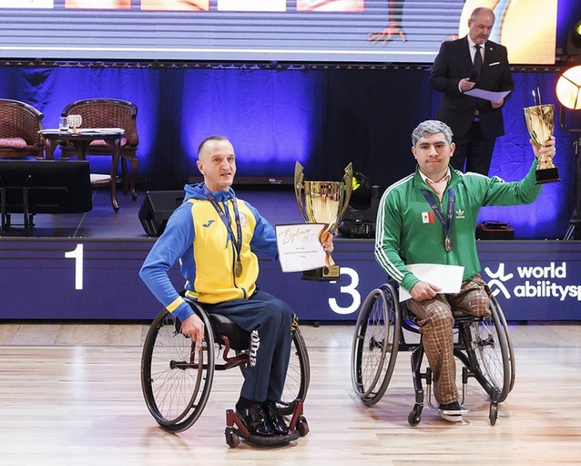 Спортсмен «Інваспорту» став чемпіоном світу з параспортивних танців