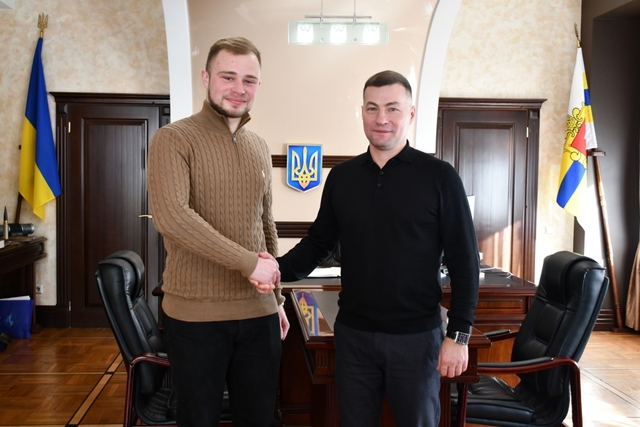 Голова РОР зустрівся з новим керівником ПЛАСТУ Рівненщини