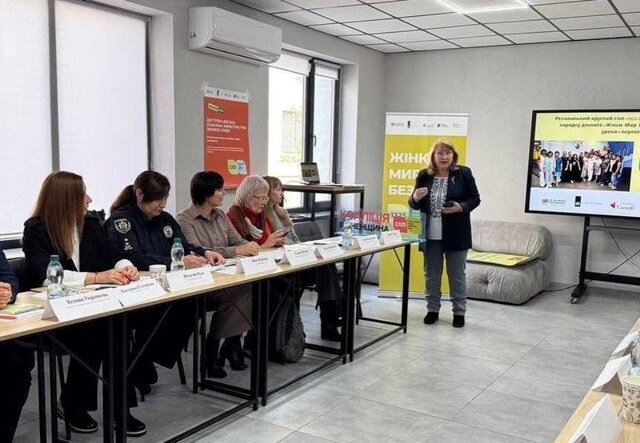 На Рівненщині обговорили новий стратегічний план «Жінки. Мир. Безпека»