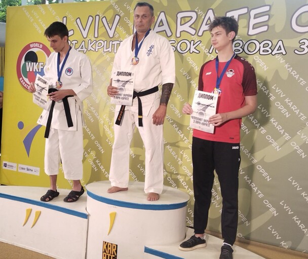 Спортсмен з Рівненщини став чемпіоном України з пара карате