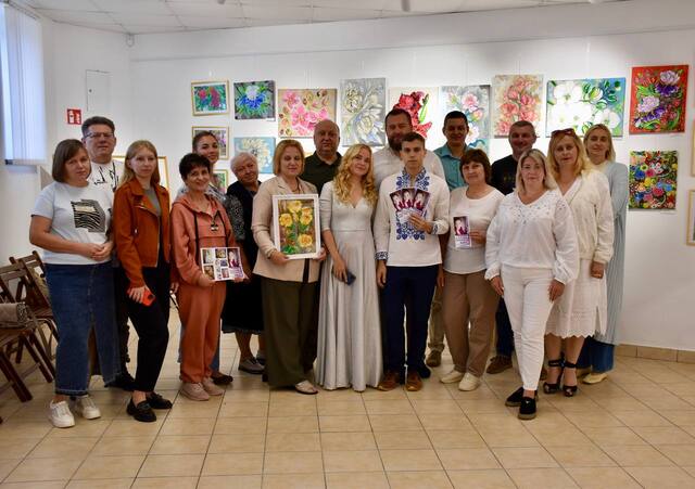 У культурно-археологічному центрі «Пересопниця» презентували виставку «Натхнення»